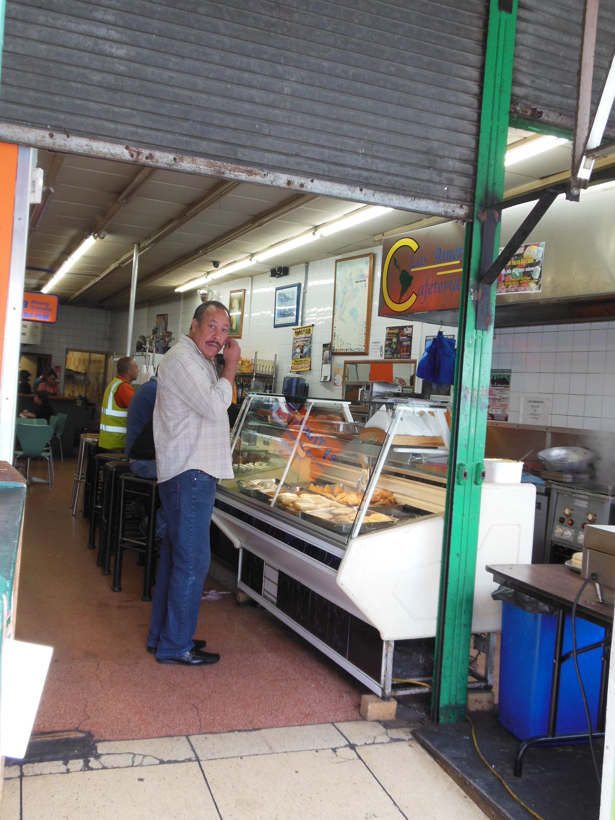 Just perusing around for a bite at the Brixton Market. The Brixton market is a community market run by local traders where you’ll find people and food of every colour and nationality.