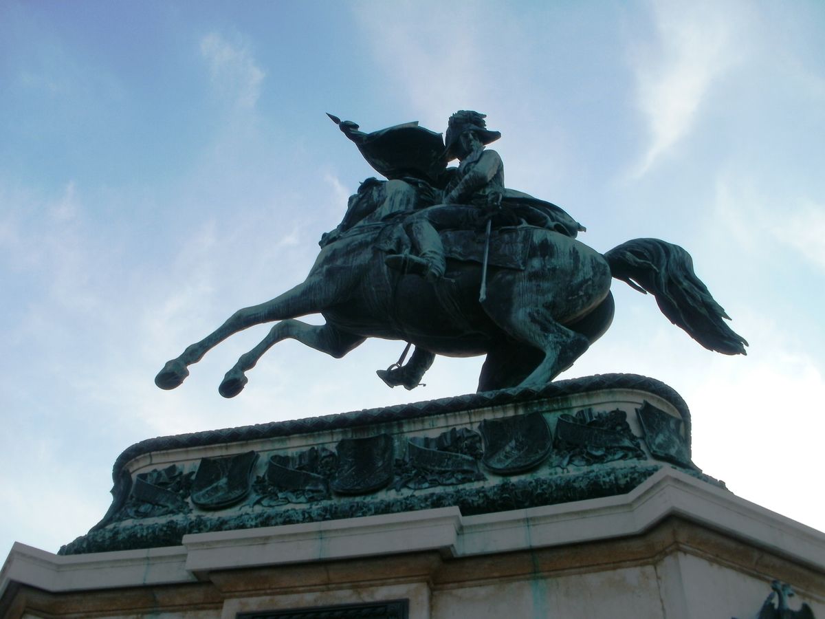 A statue in the Hague.