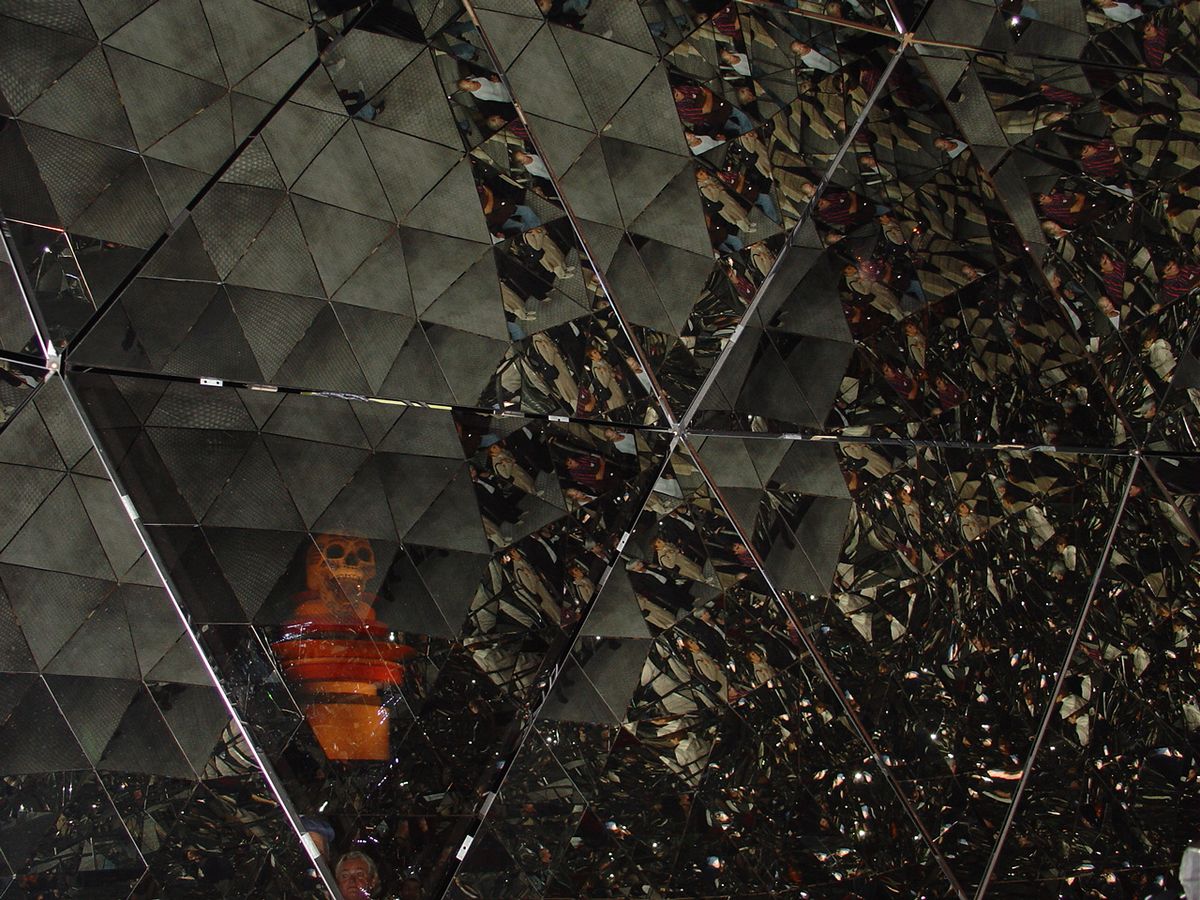 Mur de cristal au musée Swarovski - Wattens (Tyrol-Autriche)