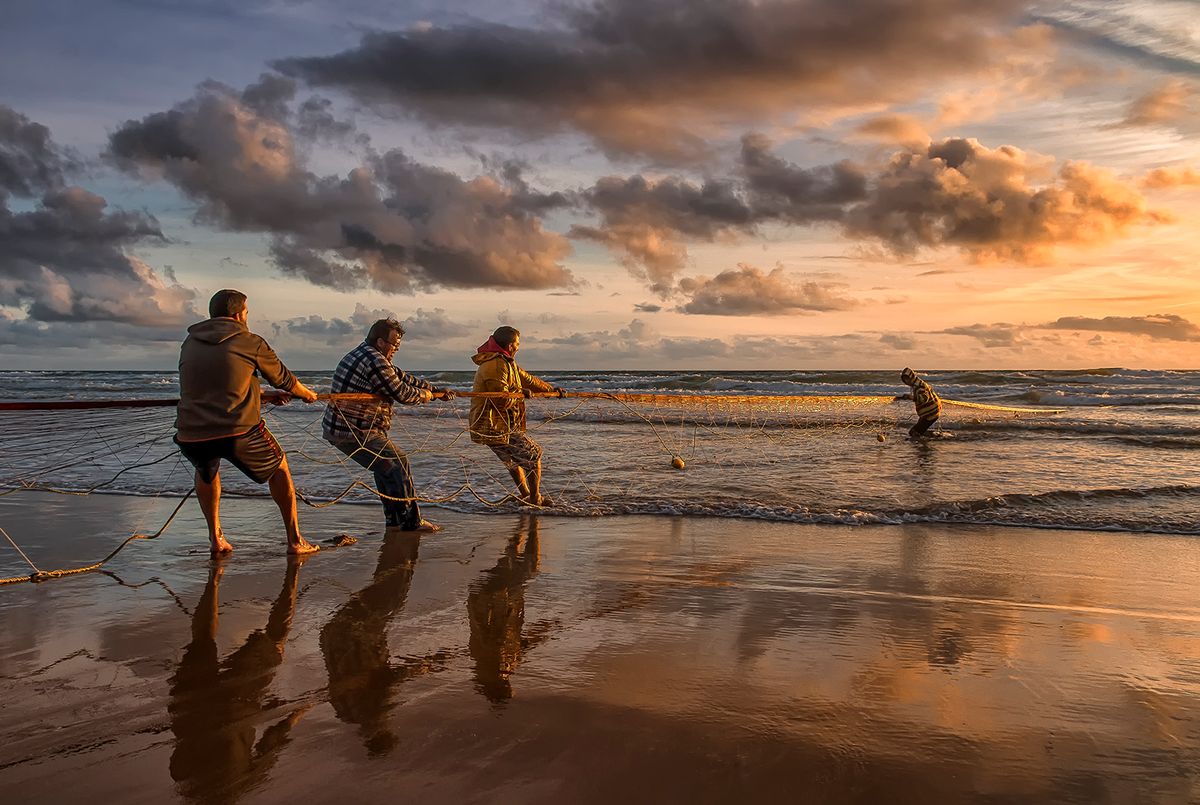 Arte xávega - Costa de Caparica