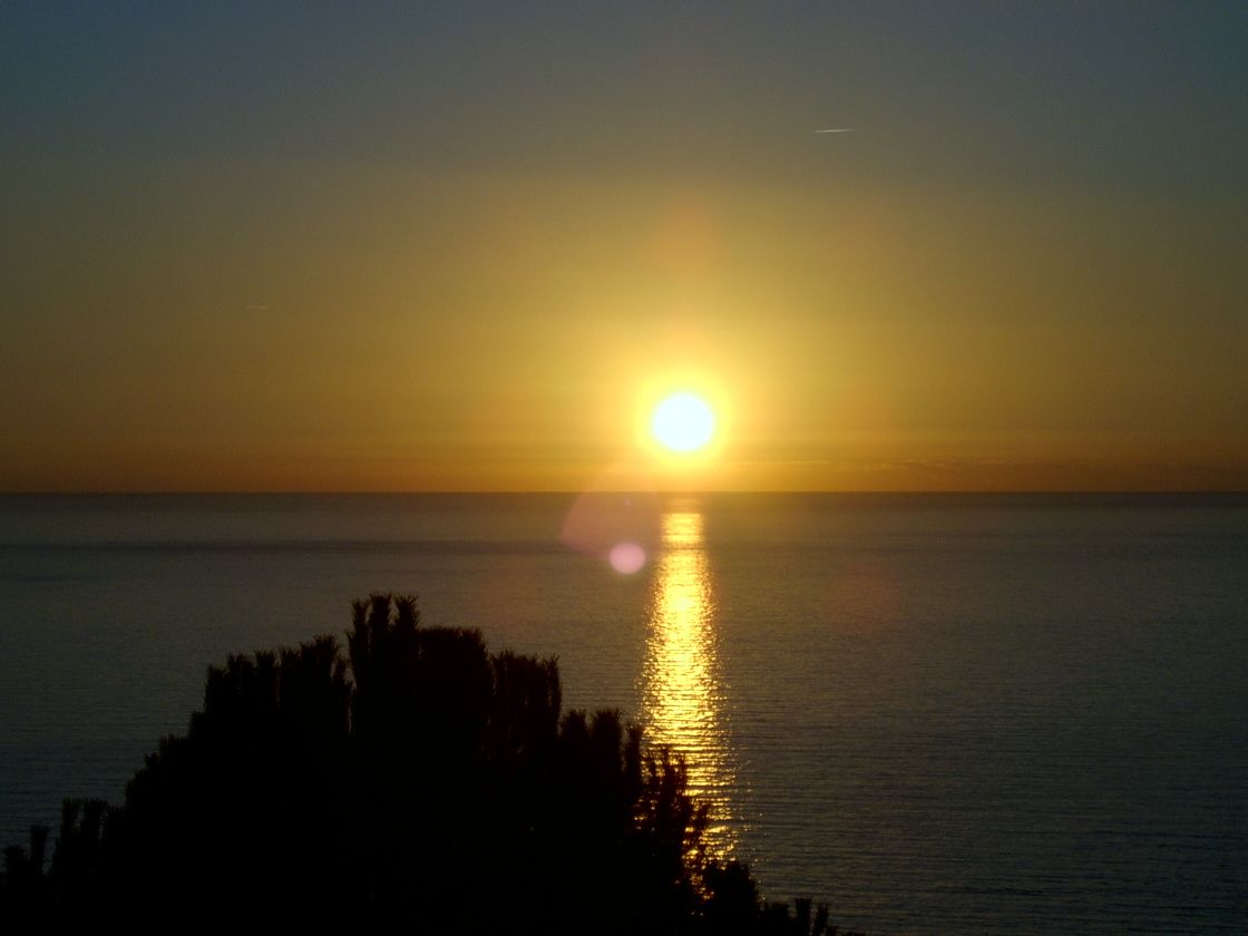 Abendstimmung am Mittelmeer bei Alanya