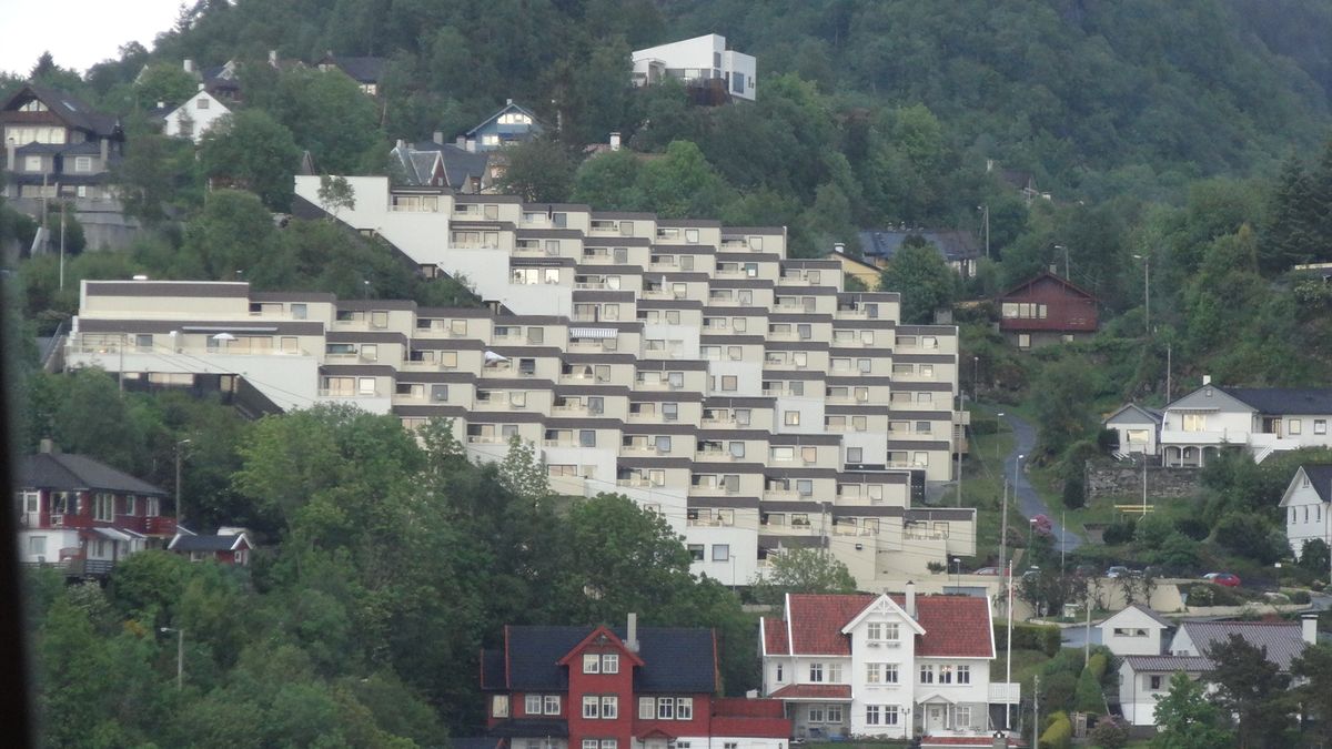 moderne Architektur in Bergen (Norwegen)