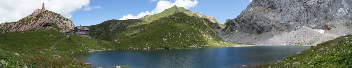 Nach dem beschwerlichen Aufstieg ein wunderbarer Anblick :-)